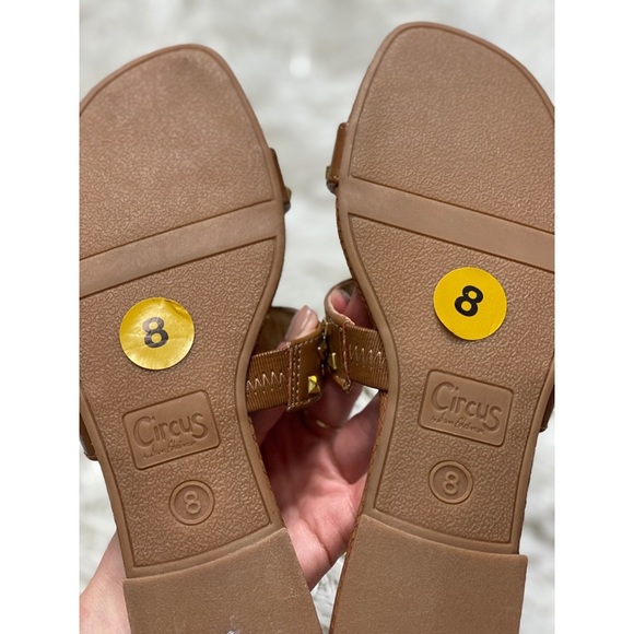 Sam Edelman Studded Faux Leather Sandal Slides - Picture 9 of 9